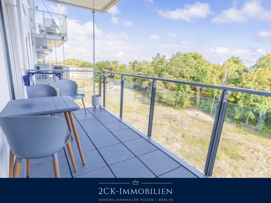 großer Balkon