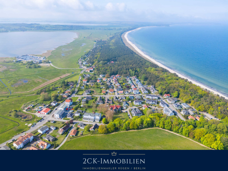 Strandstraße 15 aus der Luft