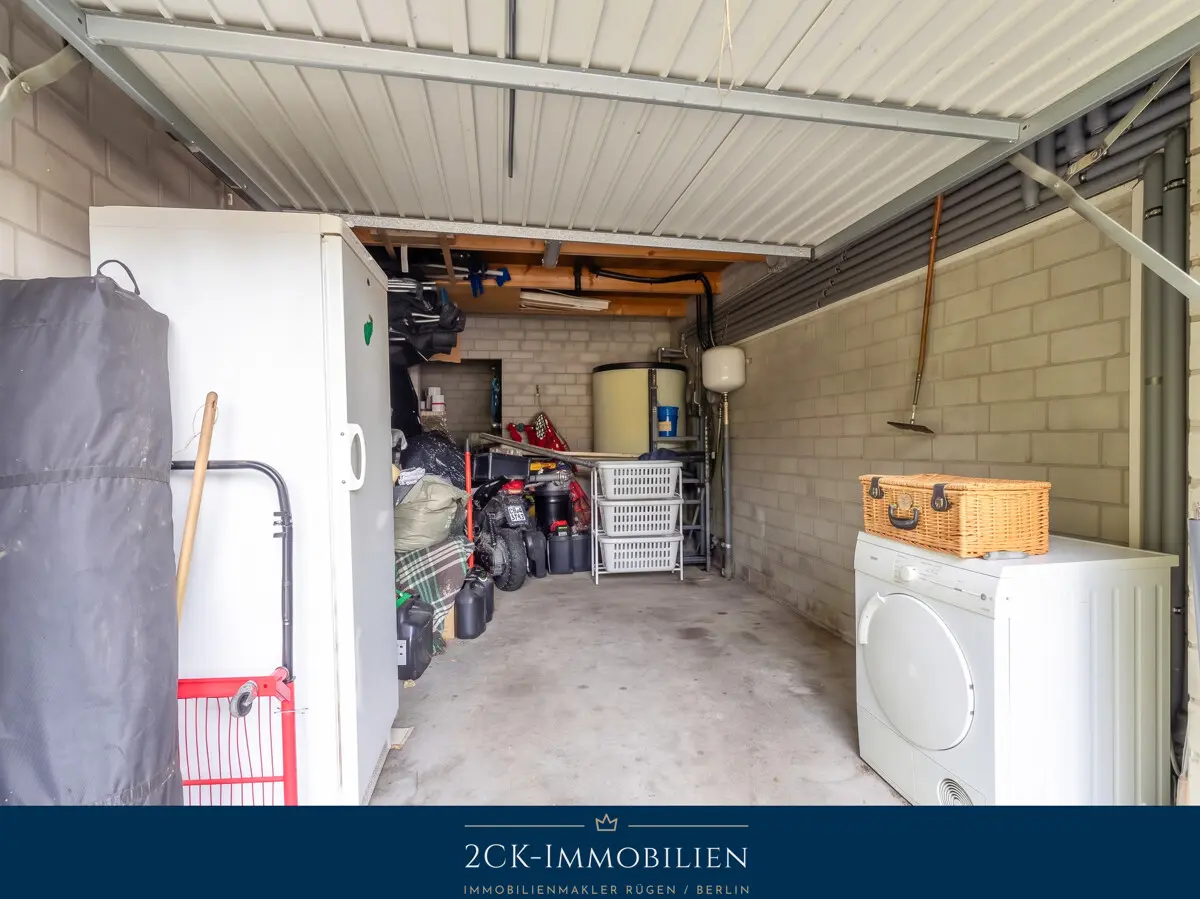Garage und kleine Werkstatt