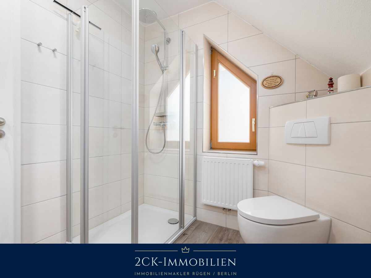 ebenerige Dusche