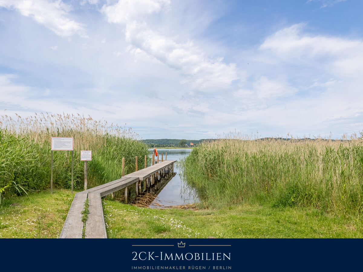 Idylle vor der Anlage