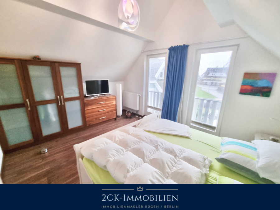 Schlafzimmer mit Maßschränke