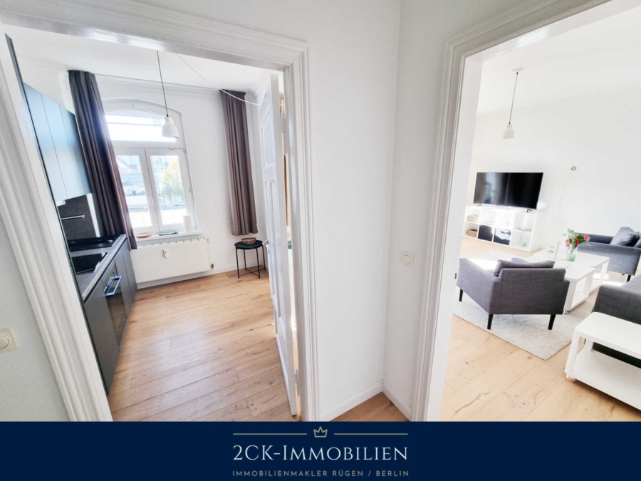 Blick in die Küche