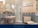 Duschbadezimmer - Meerblick ohne Umwege: 2 Zimmer Ferienwohnung im Ostseebad Göhren, Stellplatz inklusive!