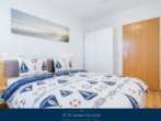 Schlafzimmer - Ostseebad Göhren: Strandnahe 45m² FeWo mit Balkon & top Küche – Nord- und Südstrand fußläufig!