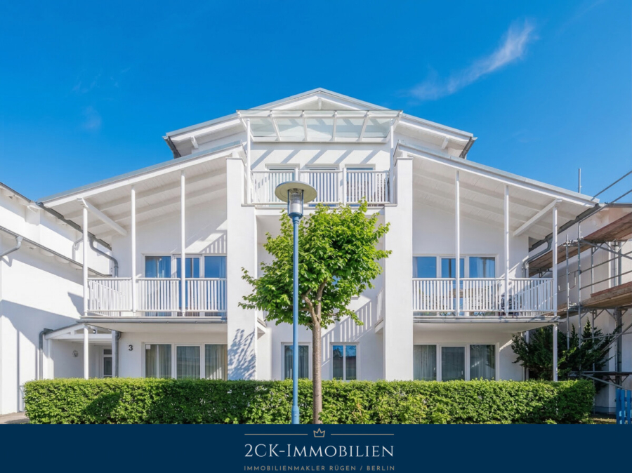 Ostseebad Göhren: Strandnahe 45m² FeWo mit Balkon & top Küche – Nord- und Südstrand fußläufig!, 18586 Göhren, Etagenwohnung