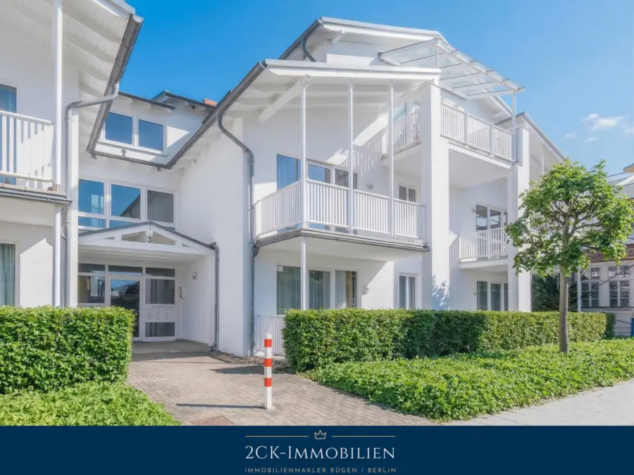 Ostseebad Göhren: Strandnahe 45m² FeWo mit Balkon & top Küche – Nord- und Südstrand fußläufig!, 18586 Göhren, Etagenwohnung