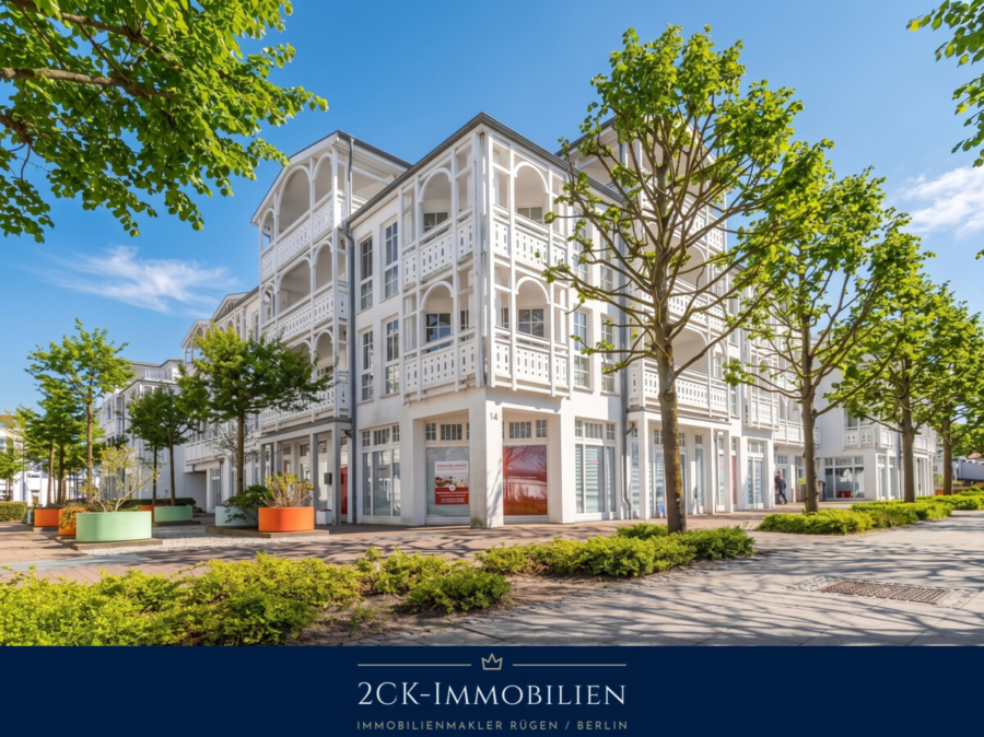 Bezugsfertiges, modernes Ferien-Apartment im Seepark Sellin: Voll möbliert, Loggia & TG-Stellplatz!, 18586 Sellin, Etagenwohnung