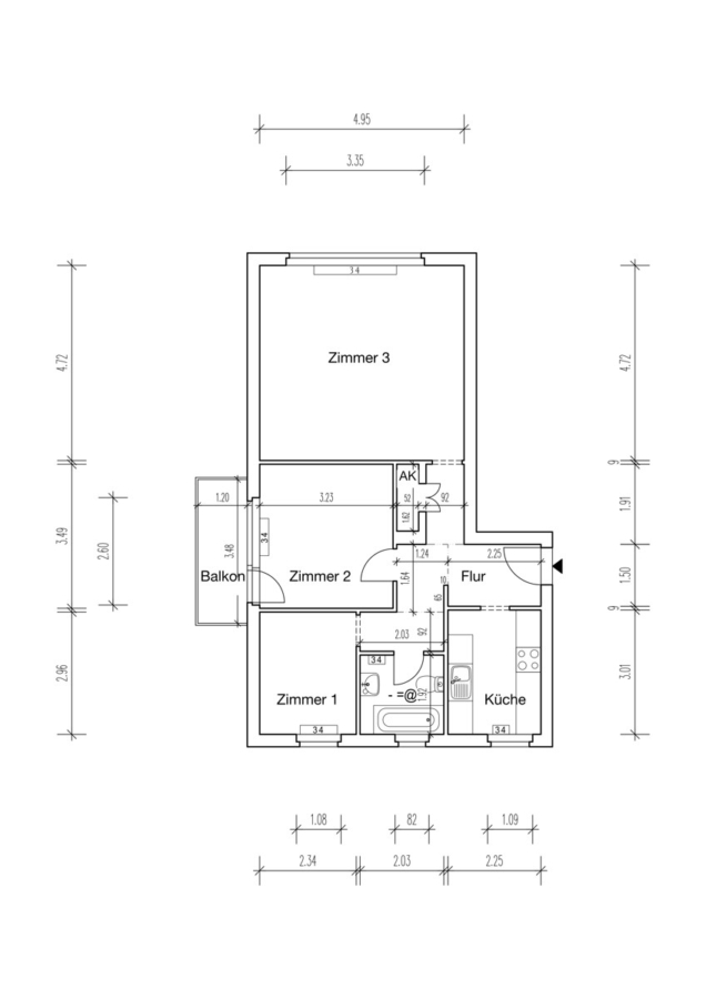 Grundriss MS84A