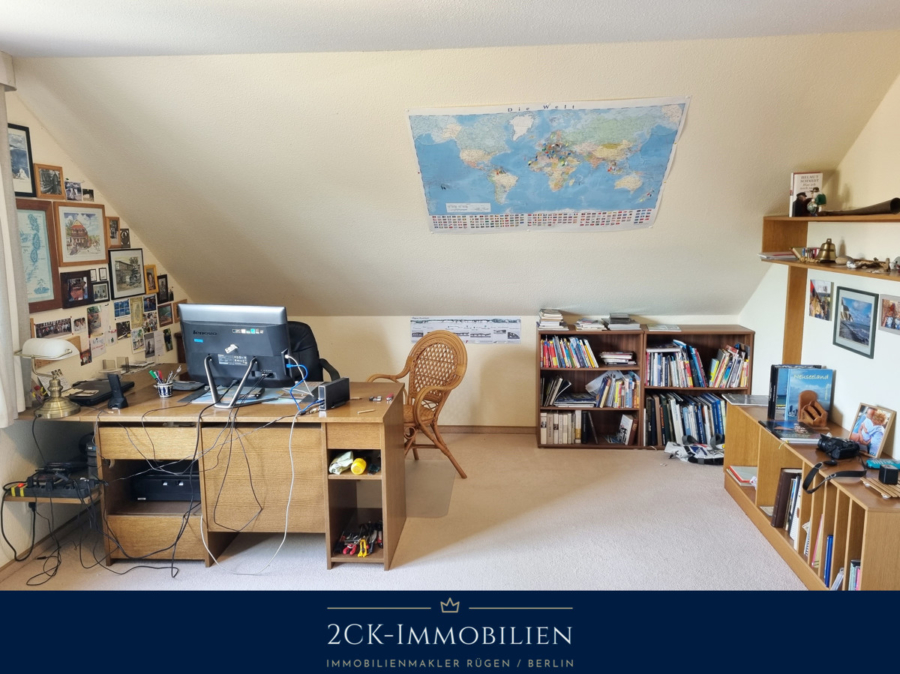 Büro/Kinderzimmer mit tollem Seeblick