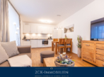 Wohn- Essbereich - strandnahe 2 Zimmer Ferien-Traumwohnung im Dünenresort Ostseebad Binz, inkl. Tiefgaragenstellplatz!