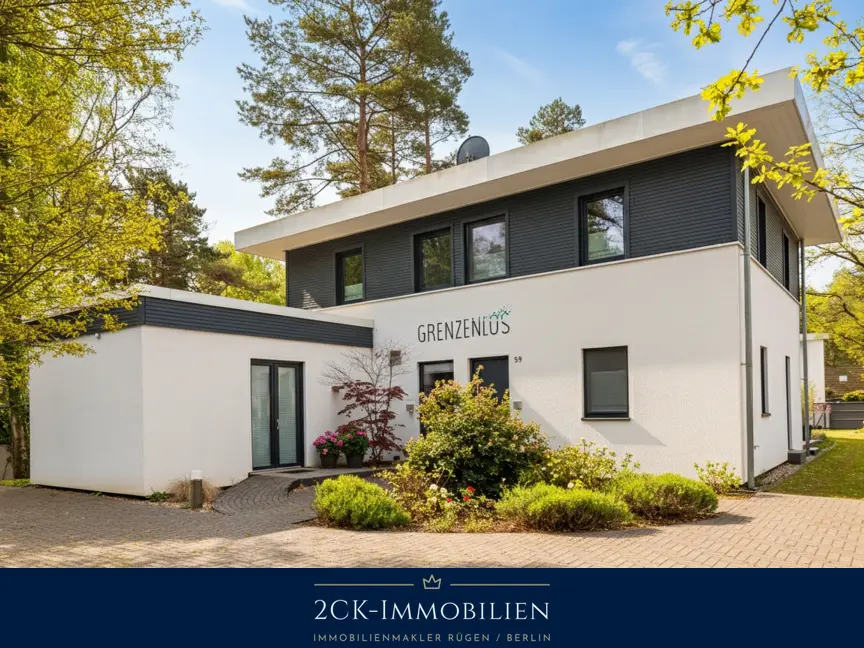 KfW 40 Niedrigenergie-Luxusimmobilien-Ferienhaus im Bauhausstil – Vollausgestattet & Ertragsstark!, 18551 Glowe, Einfamilienhaus