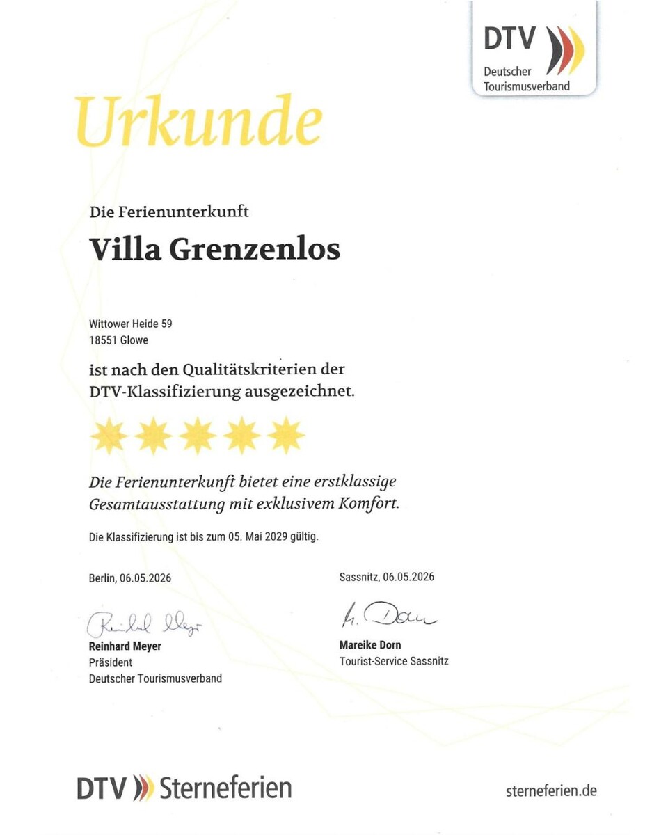 5 Sterne