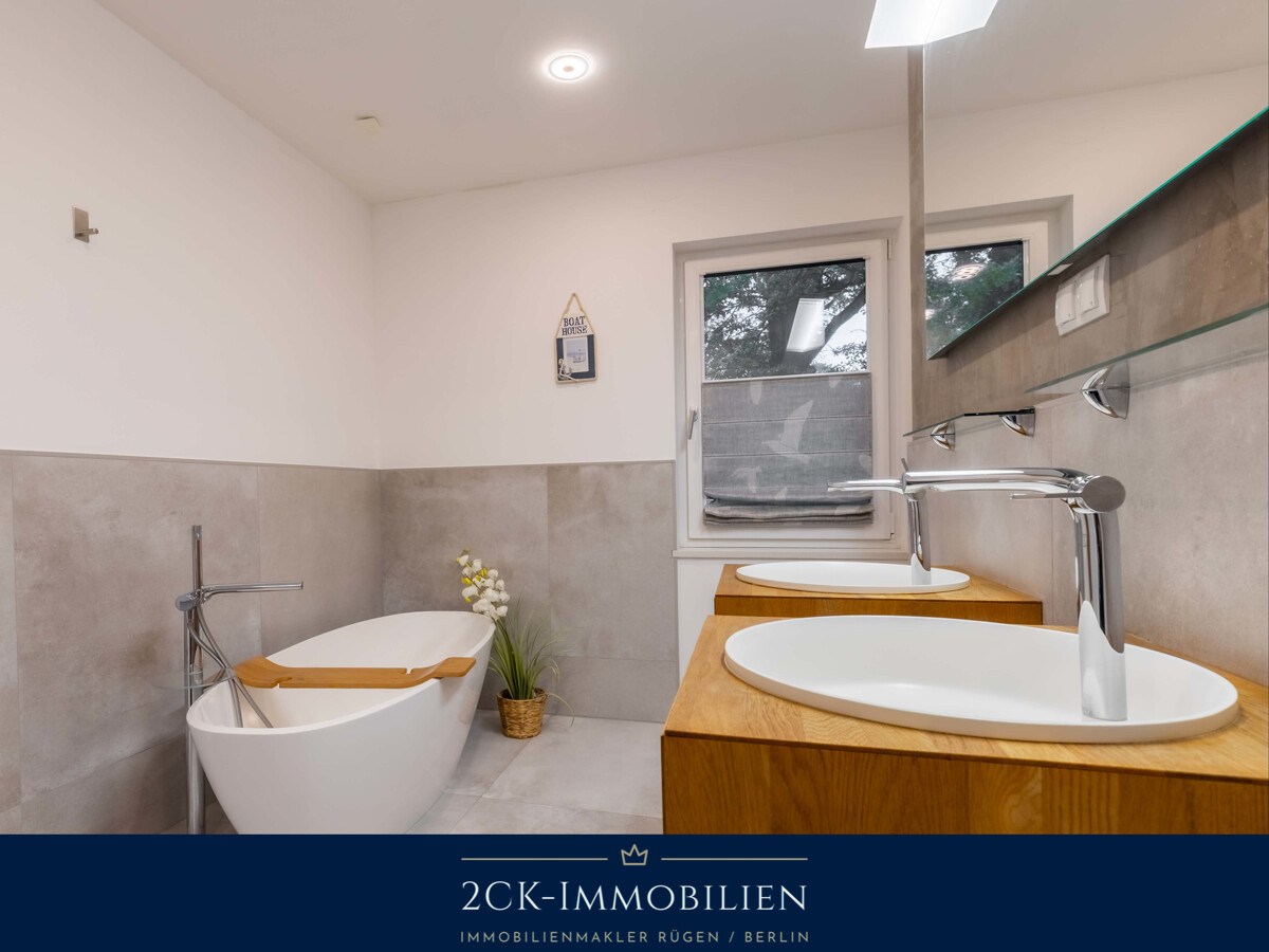 freistehende Badewanne